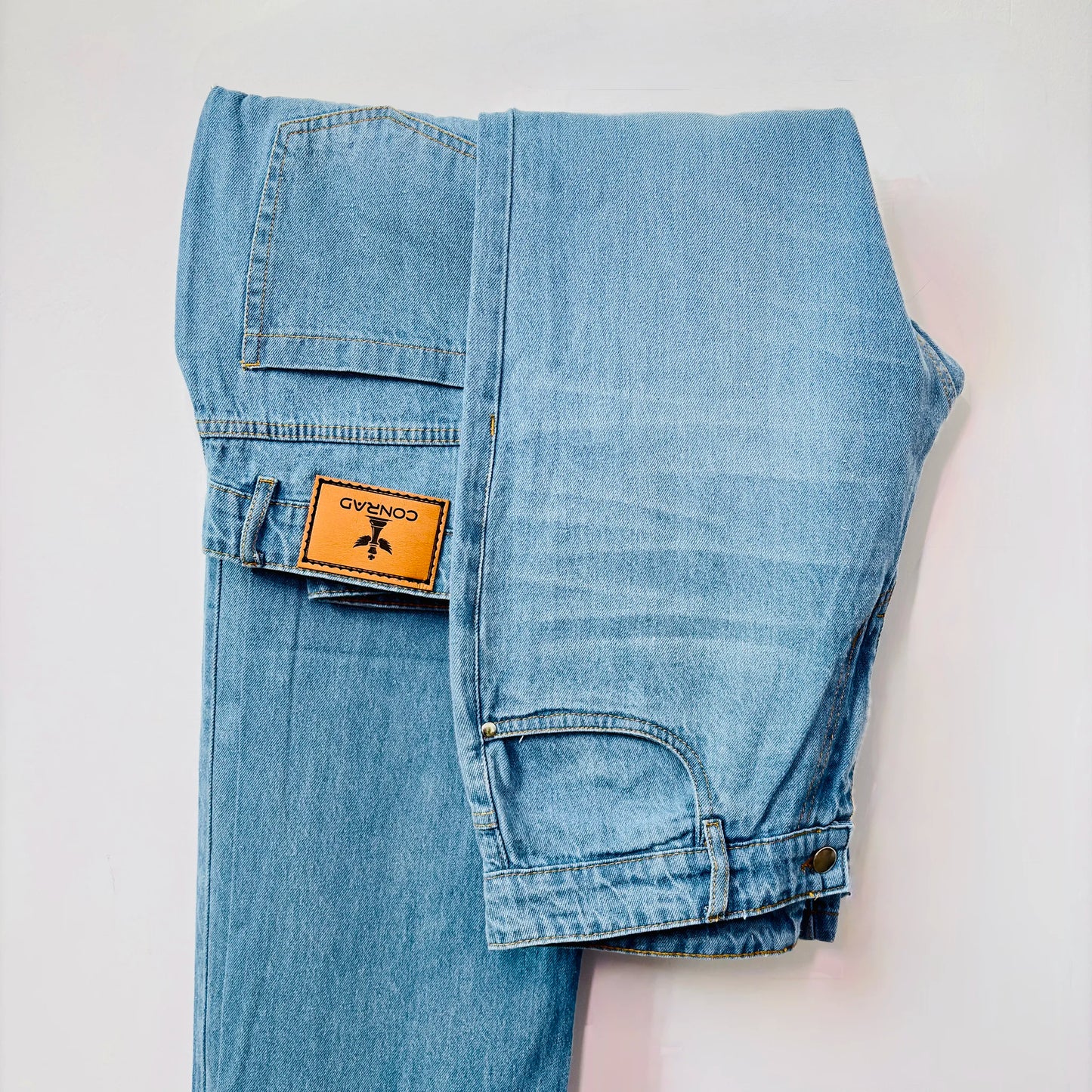 Alpha | Men's Loose fit Sky Blue Jeans