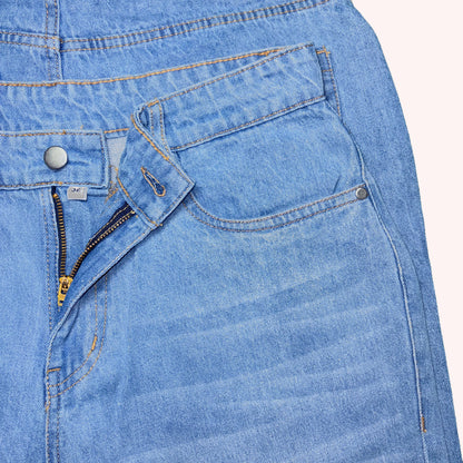 Alpha | Men's Loose fit Sky Blue Jeans