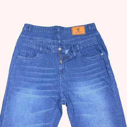 Beta | Men's Loose fit Navy Blue Jeans